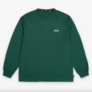 PALACE Men's Basically A Longsleeve Racey Green