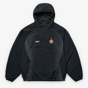 PALACE Men's Pro Team Hooded Shell Jacket Black