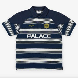 PALACE Men's Union Polo Navy