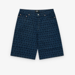 PALACE Men's Heart Denim Short Indigo