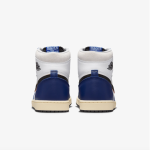 NIKE Men's Air Jordan 1 Retro High OG White/Blue/Black