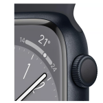 Apple Watch Series 8 41 • Aluminium • Midnight • GPS • Sport band • Black