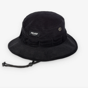 PALACE Men's Palace London Cord Boonie Black