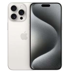 iPhone 15 Pro Max White Titanium • 256 GB • Physical SIM + eSIM