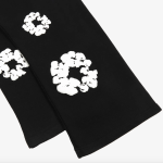 DENIM TEARS Cotton Wreath Baggy Sweatpants⁠ Black