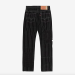 DENIM TEARS Men's Peace Patchwork 501 Black