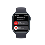 Apple Watch Series 8 41 • Aluminium • Midnight • GPS • Sport band • Black