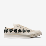 PLAY CONVERSE Multi Black Heart Chuck Taylor All Star '70 Low Sneakers Beige