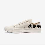 PLAY CONVERSE Multi Black Heart Chuck Taylor All Star '70 Low Sneakers Beige